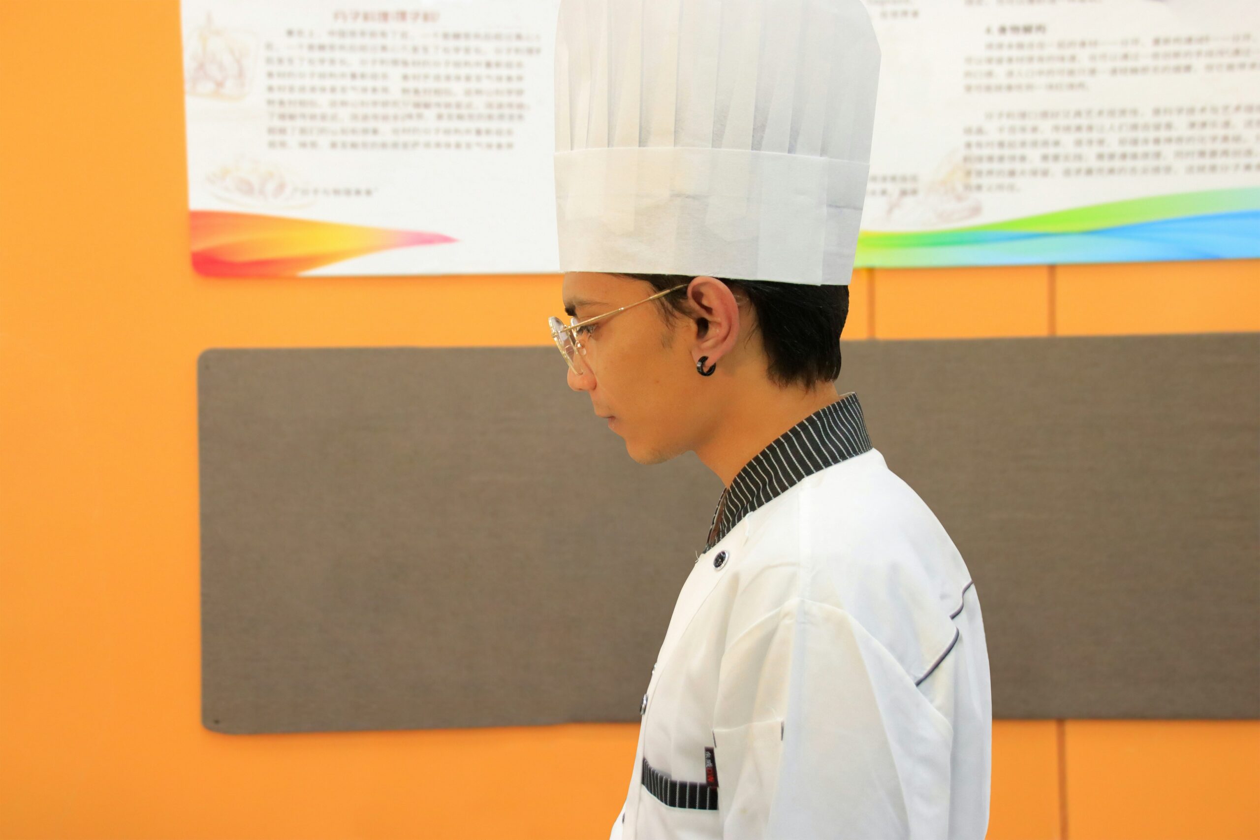 A delivery box filled with chef-prepared meals sitting on a counter